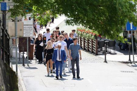 Kamniški maturantje navdušili s četvorko (1)